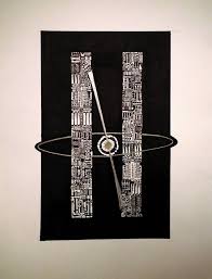 Work for me involves a chef coat, a kitchen and a country club. Letter N From The Picture Of The Latin Alphabet Drawing By Ilia Krughoff Saatchi Art