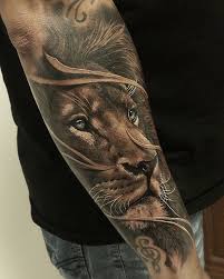 Love For A Manhttps I Pinimg Com 236x A6 8d 39 A68d39d590c661dc4eb1655e35eeb196 Jpg Tattoos Cool Forearm Tattoos Lion Tattoo