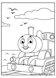 Thomas the tank engine is ready to do a good job as usual! Printable Thomas The Train Coloring Pages Updated 2021