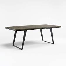 No social links are set. Yukon Grey Dining Table Crate And Barrel