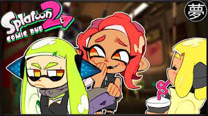 when agent 8 teases agent 3 (Splatoon 2 Comic Dub) | By SmaiART - YouTube