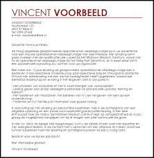 Voorbeeld Sollicitatiebrief Opgeleide Gediplomeerde Operatiekamer Verpleegkundige Livecareer