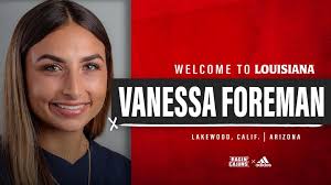 Israel National Team pitcher Vanessa Foreman joining the University of  Louisiana❗️❗️❗️ Blow them away #23
