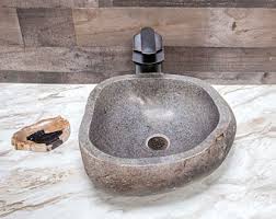 stone sink etsy