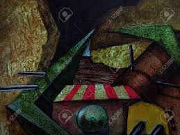 Music composition tips & techniques. Painting Acrylic Art Composition Abstract Triangle Curve Square Stock Photo Picture And Royalty Free Image Image 152007823