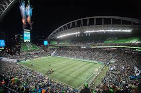 The name was later changed to qwest field between 2004 and 2011. Sounders Fc Seattle Seahawks And First Goal Inc Unveil New Fieldturf Playing Surface Inside Centurylink Field Seattle Sounders Fc