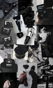 Good ol' anime aesthetic for your aesthetic self ʕ •ᴥ•ʔ. Black Wallpaper Black Aesthetic Wallpaper Black Wallpaper Cute Black Wallpaper