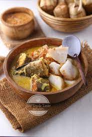 Ketupat Kandangan Ketupat And Fish In Coconut Milk Resep Makanan Makanan Resep