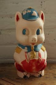 Vintage Piggy Bank From Reliable Rare Plastic Childrens Bank Etsy Piggy Piggy Bank Pig Bank