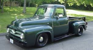 Image result for Dark Green 1955 Truck
