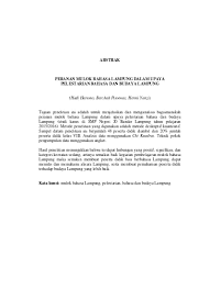 Contoh perkenalan 3 hello everyone. Top Pdf Peranan Mulok Bahasa Lampung Dalam Upaya Pelestarian Bahasa Dan Budaya Lampung 123dok Com
