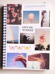 なんでも好きなフォトを貼付けるだけでも オリジナル感が出る mery メリー book cover diy school diy diy notebook