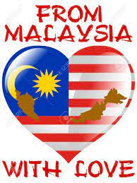 A simple message, in a deceptively simple but appealing font and layout. From Malaysia With Love Royalty Free Cliparts Vectors And Stock Illustration Image 11898552