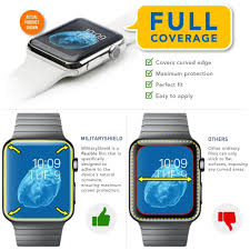 Amazon Com Armorsuit Militaryshield 42mm Series 1 Anti Bubble Ultra Hd Full Coverage Screen Protector For Apple Wa Apple Watch Screen Guard Screen Protector