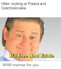 Hitler- Looking at Poland and Czechoslovakia Made With Memat Ic ...