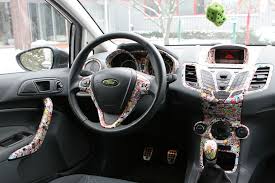 Interieur Innenraum Auto Car Vehiclewrapping Stickerbomb Ford Autofolierung Vehicle Ebinger Autofolierung Auto Innenraum Autos