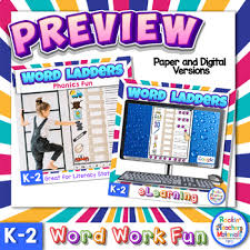 54,606 plays grade 1 (661) relate the words. Word Ladders Language Arts Worksheets Teaching Resources Tpt