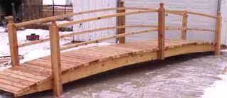 This will require an immediate expenditure of $35,000, but will save citizens an estimated $3,500 in travel costs every year over the next twenty years. Arched Footbridge Free Woodworking Project Plans Backyard Bridges Garden Bridge Backyard Renovations