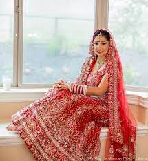 Photo Indian Wedding Bridal Lengha Detailed Traditional Indian Wedding Dress Traditional Latest Bridal Dresses Red Indian Wedding Dress