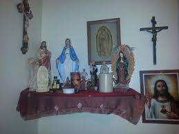 Catholic Home Altar Home Altar Catholic Altar Family Altar