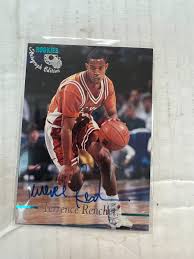 Terrence Rencher 1995-96 Autograph Edition Rookie Auto Card #