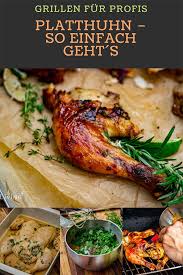 Roadkill Chicken Oder Platthuhn Bbq Huhn Vom Smoker Oder Grill Rezept Bbq Rezepte Richtig Grillen Rezepte