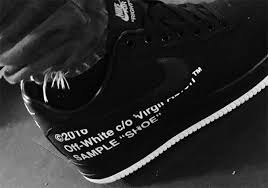Nike Air Force 1 X Off White Black Virgil Abloh Off White Nike Air Force 1 Low Sneakernews Com White Nikes Nike Air Force Off White