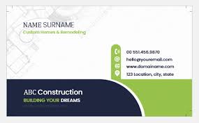 How to create a business card at home. Construction Worker Business Card Templates Word Excel Templates