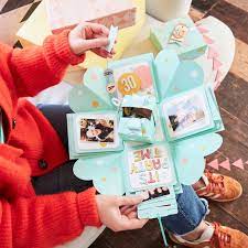 Explosion box tutorial for beginners | how to make basic explosion box for valentine/ anniversarysubscribe here : Ideas How To Make An Explosion Box Birthday Card