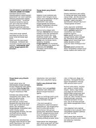 Alam sekitar adalah anugerah tuhan yang amat bernilai kepada kesejahteraan kehidupan. Kelestarian Alam Sekitar