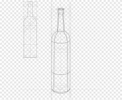 11.75 cm diameter tutup:6.3 cm berat: Botol Kaca Menggambar Lukisan Botol Air Anggur Menulis Gelas Pensil Png Pngegg