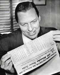 1959 John McHale ATLANTA BRAVES GM UNSIGNED 6-7/8 x 8-3/8 AP WIREPHOTO #1