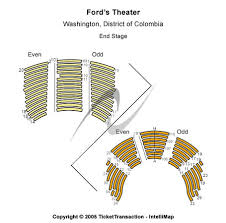Fords Theatre Tickets In Washington District Of Columbia