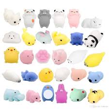 Mini Animal Stress Relief Animal Toys Mochi Squeeze Toys Mini Seal Bear Cat Tiger Pig Smile Cloud Squishies Random Color Stress Relievers At Work Stress Relievi Animal Squishies Pet Toys Stress