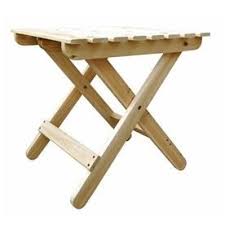 Shine Company Square Outdoor End Table 19 In W X 19 In L Lowes Com Outdoor End Tables Folding Table Outdoor Accent Table