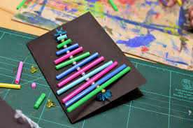 Bastelanleitung Grafische Weihnachtskarten Advents Basteln Mit Schulkindern Weihnachtkarten Basteln Praktische Weihnachtsgeschenke Basteln Mit Kindern Weihnachtskarten