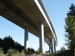 At least you can ride your bike across it without taking. Glenn L Jackson Memorial Bridge Portland Vancouver 1982 Structurae