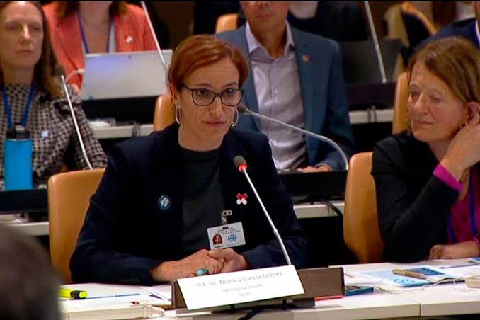 La Moncloa. Mónica García defends National Antibiotic Resistance Plan at  the UN | 25/09/2024 [News]