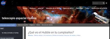 Embark on a journey of discovery with the hubble space telescope. Que Vio El Telescopio Espacial Hubble De La Nasa En El Espacio El Dia De Tu Cumpleanos Oc Y T Observatorio Colombiano De Ciencia Y Tecnologia