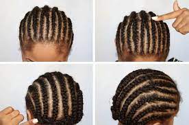 For many half up half down sew in hairstyles you first need to section and secure the top of your hair. 9 Great Braiding Patterns For Your Next Sew In Installation Top 9