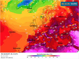 Bekijk het weerbericht, buien radar voor meer dan 2,3 miljoen plaatsen op weeronline.nl. Heloohaloo 25 Inspirerend Weersverwachting Europa Kaart