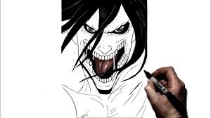 Eren yeager attack on titan wiki fandom. How To Draw Titan Eren Step By Step Attack On Titan Youtube