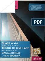 Abordarea cu succ es a cursurilor de matematică din ciclul întâi de la toate. Culegere Admitere Matematica Politehnica Bucuresti