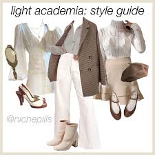 Moodboards On Instagram Heyoo Here S The Light Academia Style Guide I Said I D Make Yesterday Retro Outfits Aesthetic Clothes Cute Casual Outfits