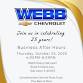 25 Years Celebration with Webb Chevy Business event image
