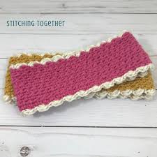 Crochet Ear Warmer Pattern And Size Chart Stitching Together