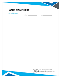 They are designed with relevant images and. 6 Free Personal Letterhead Templates Designs For Ms Word