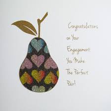 Engagement is the official announcement of the wedding. Magrudy Com Five Dollar Shake Congratulations On Your Engagement Card Perfect Pear Ne19