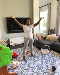 The brothers set up a little tennis court in between the living room and dining room. Wimbledon Stars Homes See Inside Serena Williams Rafael Nadal Novak Djokovic More Houses Hello