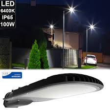 The amorphous solar cells offer efficient output in both bright and cloudy conditions. 100 Watt Led Street Light 10 000 Lumens Cool White Vt 101st Etc Shop